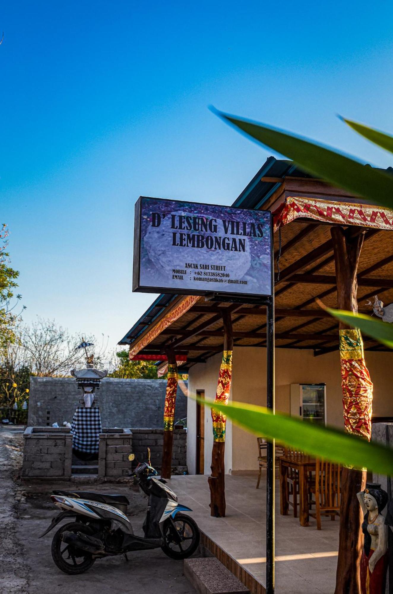 D'Lesung Villas Lembongan Exterior foto
